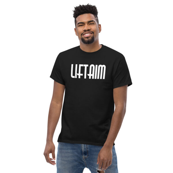 LiftAim Text Center Classic for Men's Classic Tee - Image 3