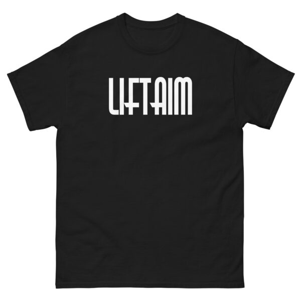 LiftAim Text Center Classic for Men's Classic Tee