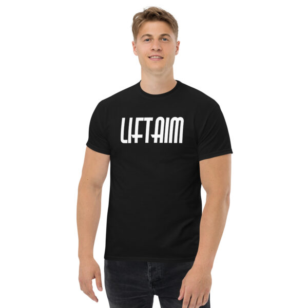 LiftAim Text Center Classic for Men's Classic Tee - Image 2