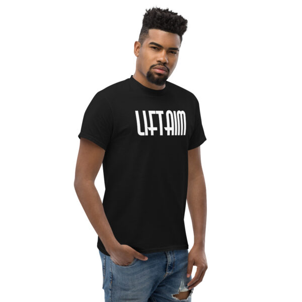 LiftAim Text Center Classic for Men's Classic Tee - Image 5