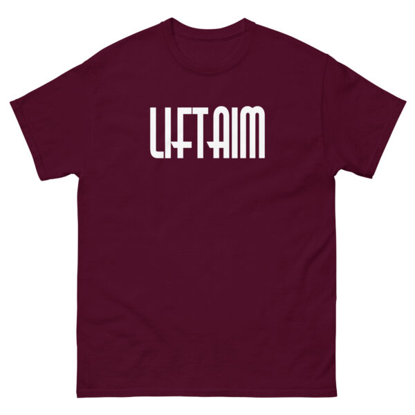 LiftAim Text Center Classic for Men's Classic Tee - Image 6