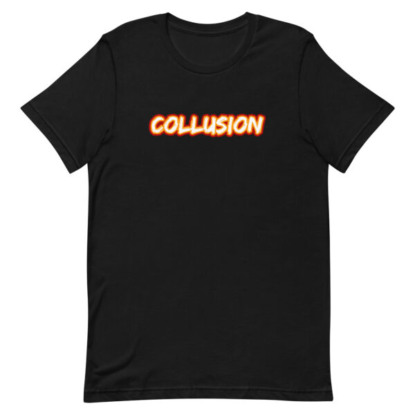 Collusion Text Color Design T-shirt - Image 2