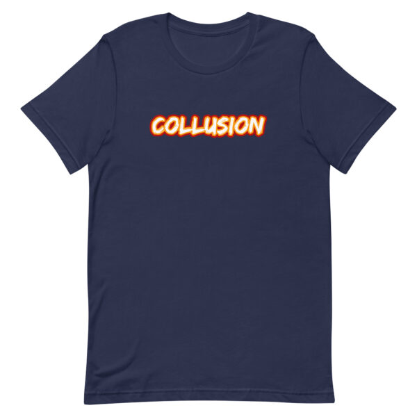 Collusion Text Color Design T-shirt - Image 4