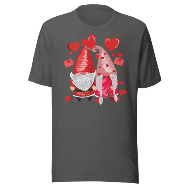 Couple Gnomes Valentine's Day T-Shirt - Image 5