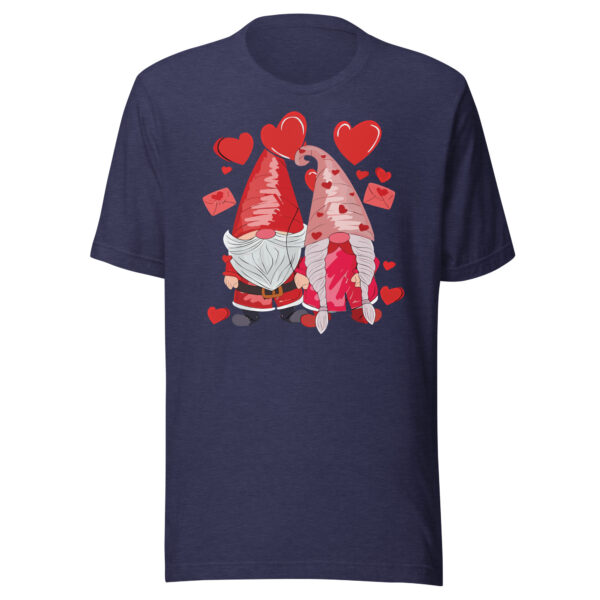 Couple Gnomes Valentine's Day T-Shirt - Image 4