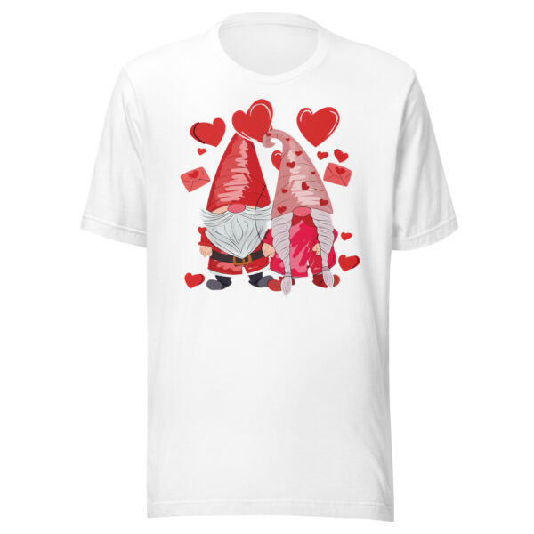 Couple Gnomes Valentine's Day T-Shirt - Image 9